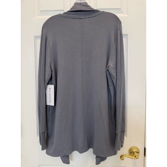 NWT Athleta Pranayama Restore Wrap Open Front Cardigan Size Small - Picture 6 of 16